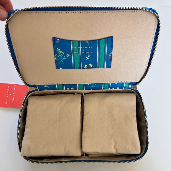 Neely & Chloe Pencil & Paper Co. Large Jewelry Travel Case NWT - Picture 6 of 9